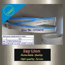 27x0,9x2700x4/6 T HSS металлическое кольцевая пила Лезвие M42 биметаллических кольцевых пил ленточная пила для резки