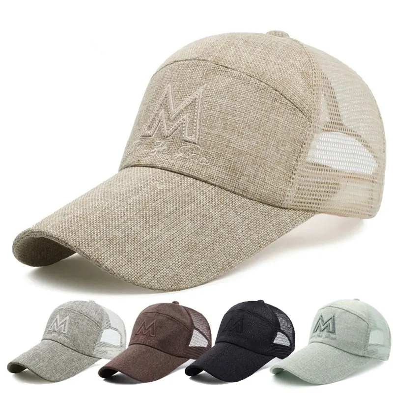 

FZ1 Baseball caps men and women outdoor hat sports running casual cap breathable cool monochrome embroidery hats sale