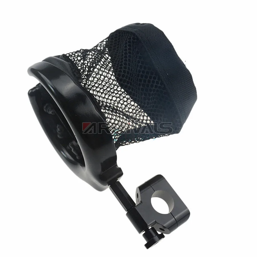 Billig Motorrad Lenker Tasse Halter Balck Chrom Metall Trinken Korb Passt Für Honda Für Kawasak Für Harley Custom Dyna Fat Bob