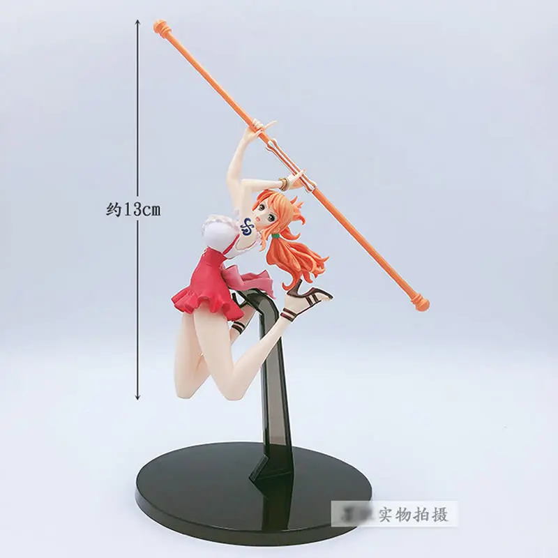 

13cm Original Anime figure BWFC banpresto world colosseum nami PVC Action figure Cute girl Model toy with box