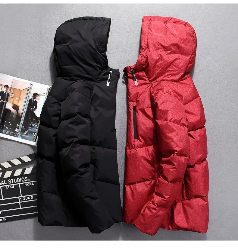 2018 New Brand White Duck Down Jacket Men Autumn Winter Warm Coat Men's Ultralight Duck Down Jacket Male Windproof Parka (6)