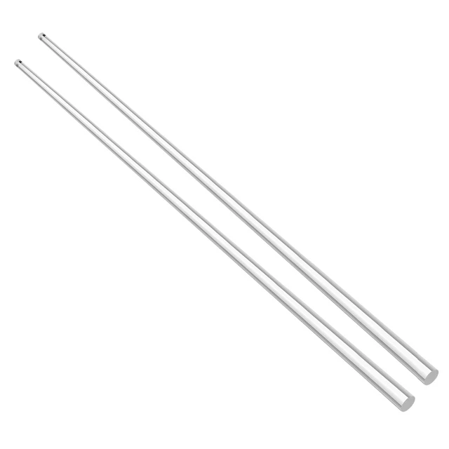 2Pcs Length 500mm Transparent Plexiglass Rod Solid Acrylic Rod  Dia.6/8/10/12/15/18/20/25-100mm Cylindrical Barrel Guidance Light -  AliExpress