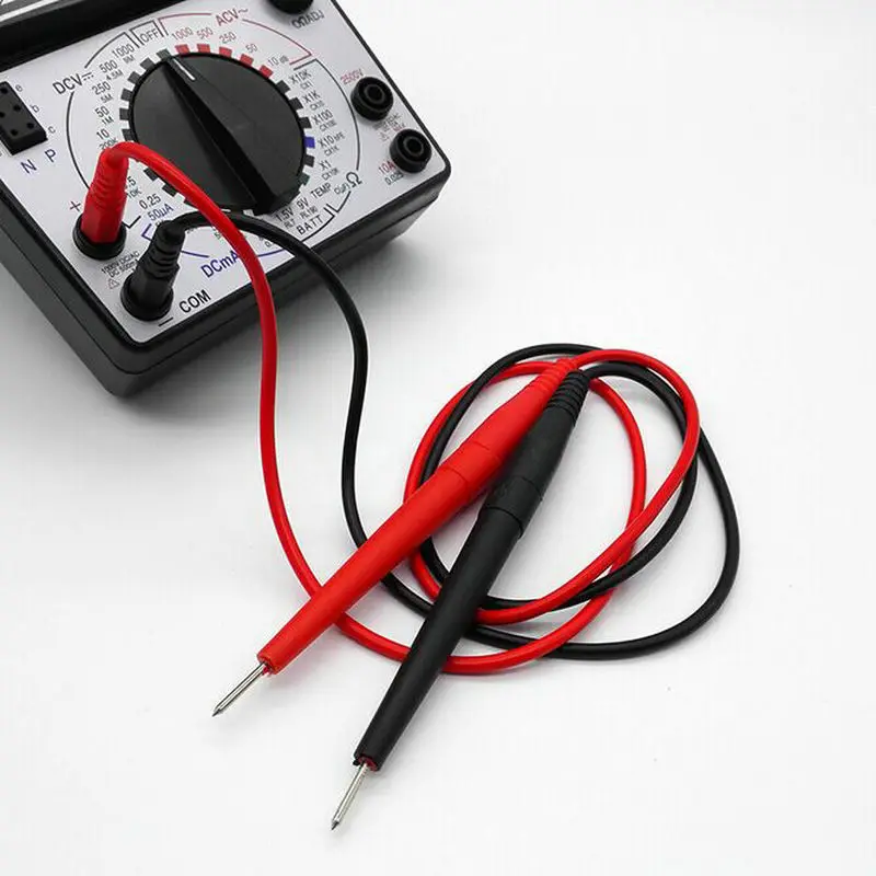 Electrical Blue Pathways Buzzer Capacitance Testing Pointer Multitester MF47 with testing leads
