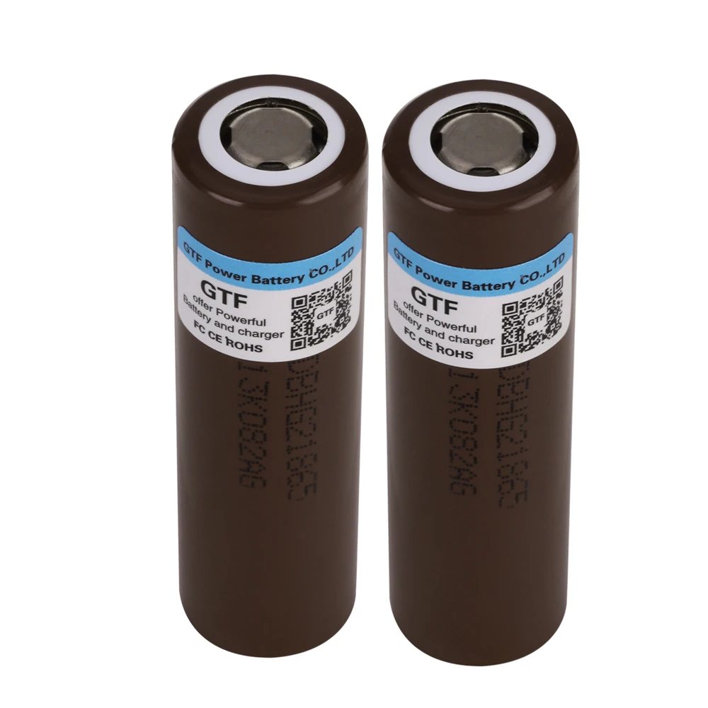 GTF 100% Новый 18650 Батарея 3 6 V 3000 мА/ч 18650HG2 Li Ion Перезаряжаемые для извилистый е