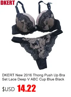 french knickers set DKERT French brand ABC cup sexy push up bra set women's fashion lace underwear set intimate noble young girl bra brief sets white bra and panty sets