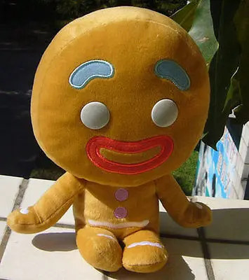 

22cm Gingerbread Man SHREK 4 Plush toys stuffed Toy Seating Gift