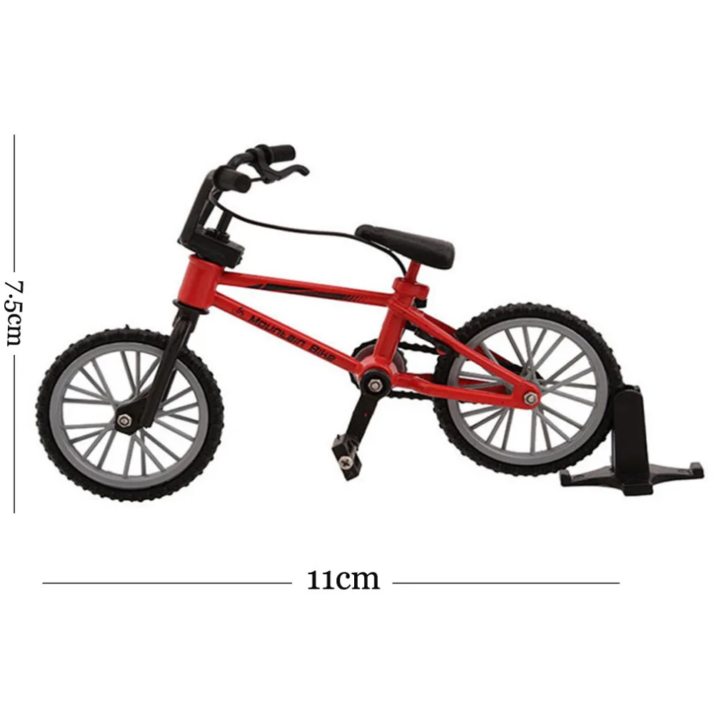 Сплав мини BMX горный велосипед игрушки Розничная коробка+ 2 шт запасная шина мини-палец-bmx велосипед творческая игра подарок для детей