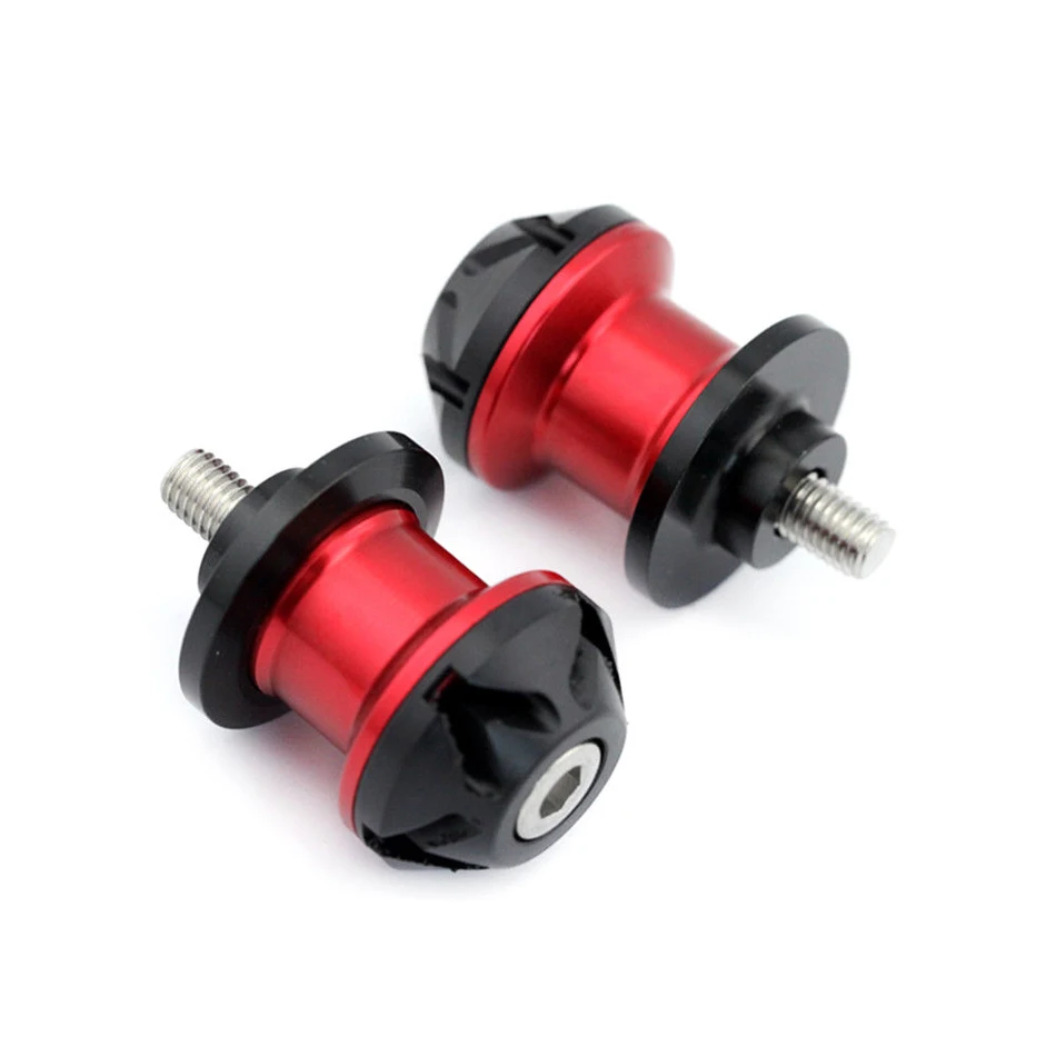 

Swingarm Spools Slider M8 Stand Screws For SUZUKI GSX1300R HAYABUSA B-KING GSX1300 SFV 650 Gladius Aluminum Motorcycle CNC