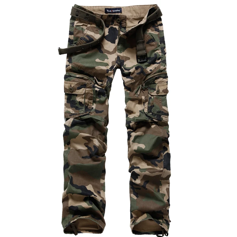 Men Clothing Camouflage Army Cargo Pants Women Harem Hip Hop Pants