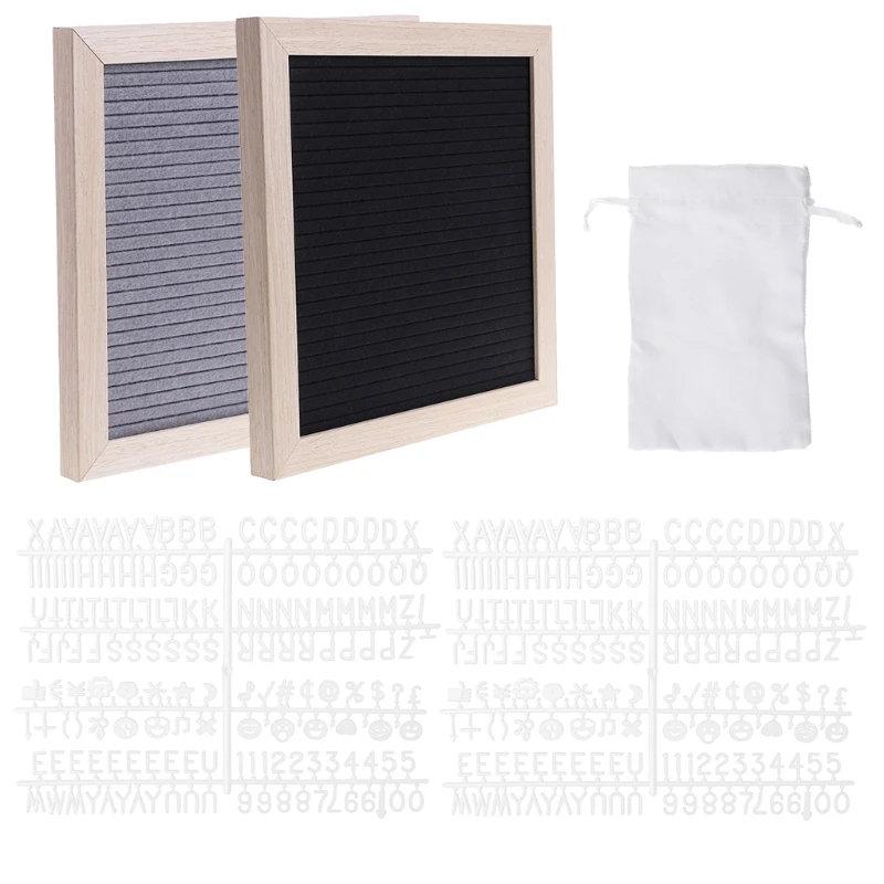 

1pc Student Blackboard Letters Symbols Number Characters Writing Boards Wood Frame Office School Stationery-free shipping