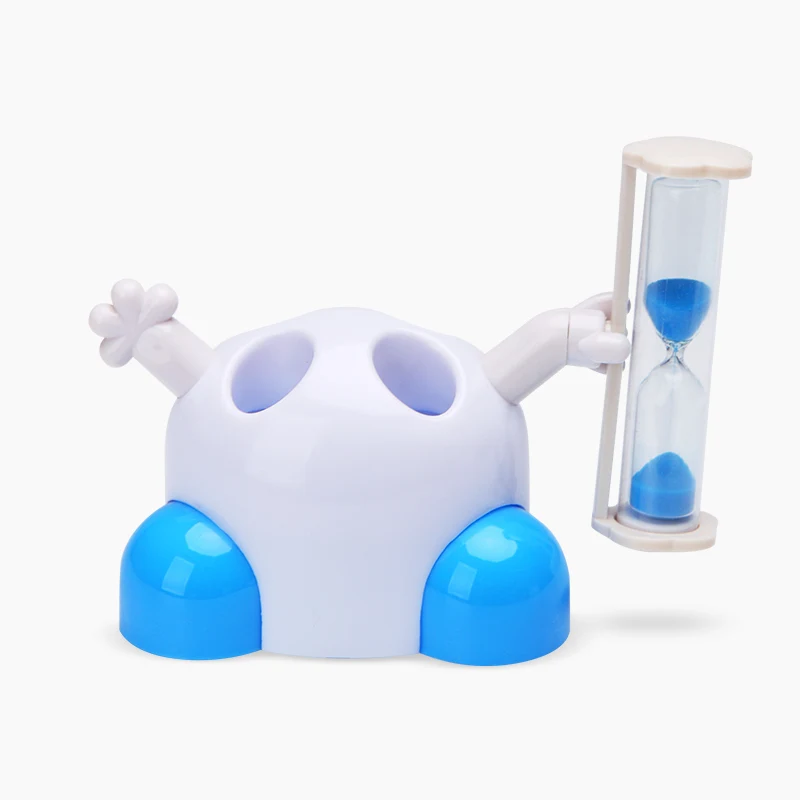 

Teeth Brush Holder Hourglass 3 Minutes Timer Sand Watch Clock Kid Children Teeth Brushing Countdown Timing Sandglass SL-YS