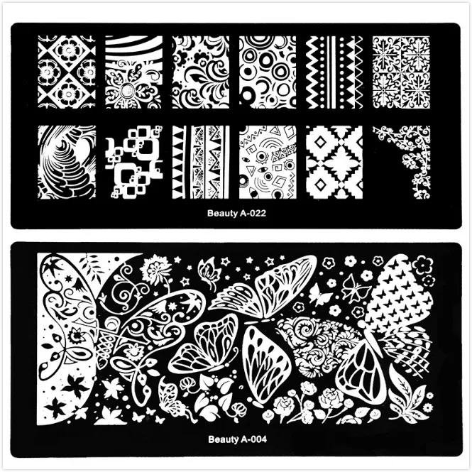 Рисунок 2 - отличные шаблоны для дизайна ногтей