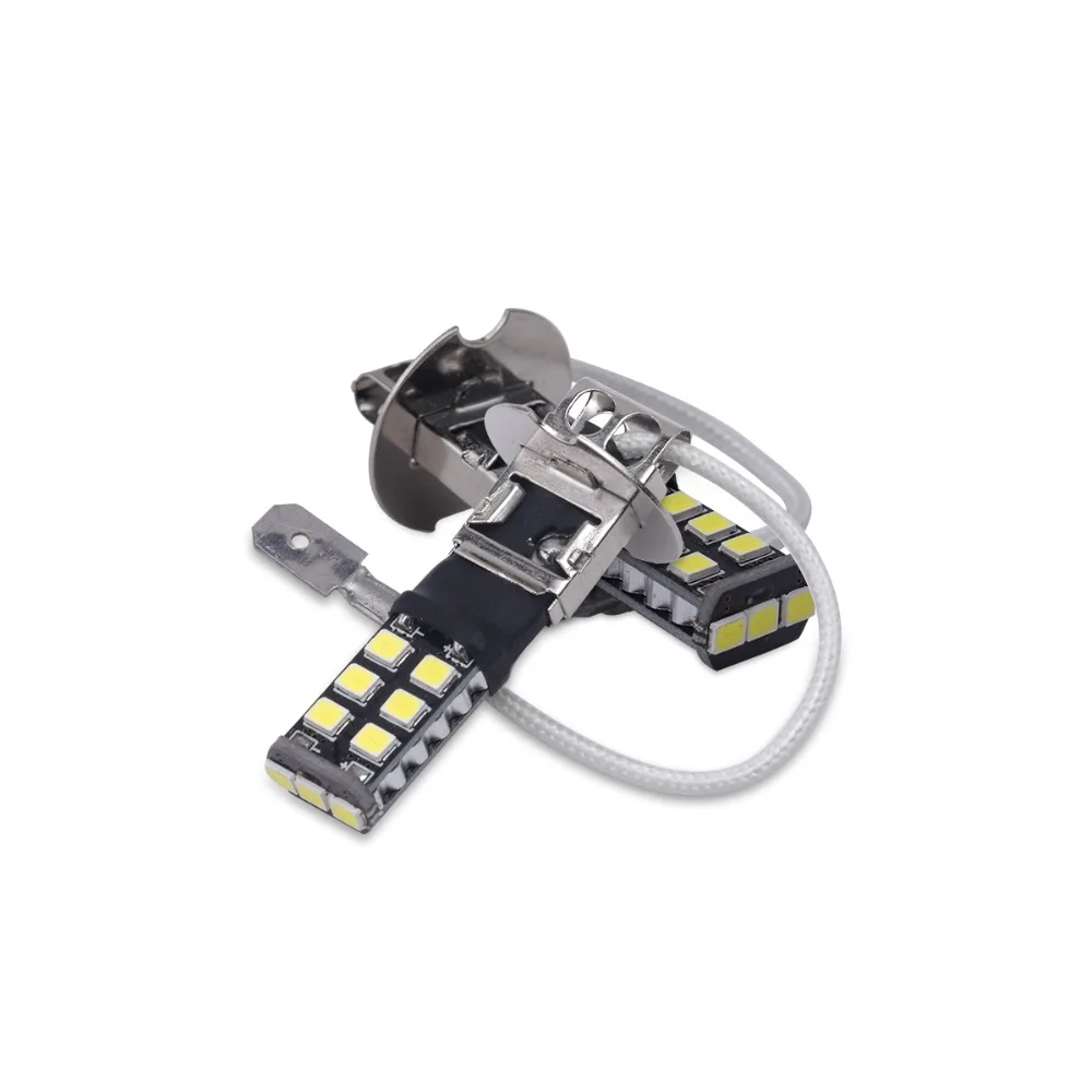 2X H3 15SMD Canbus светильник s противотумансветильник светодиодный LED без ошибок