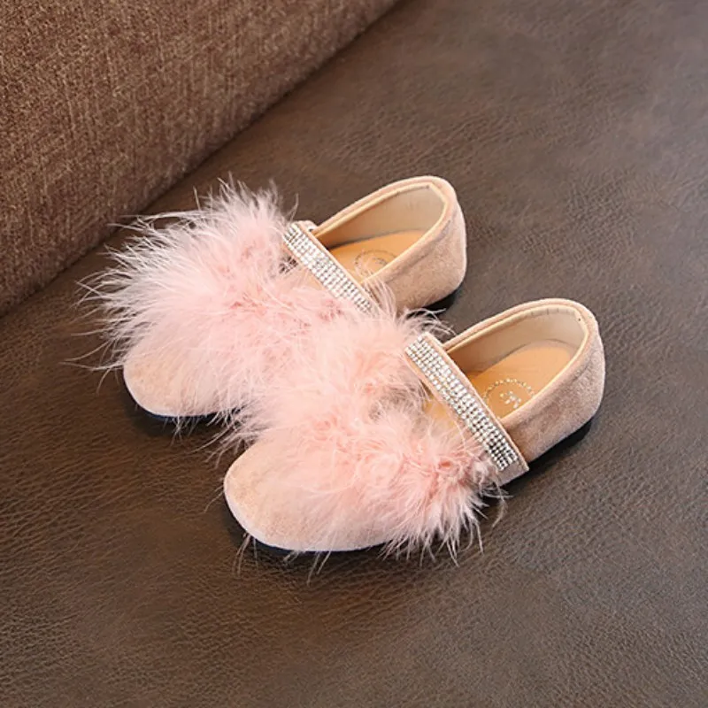 

New Children Shoes Girls Princess Shoes Baby Girls Sneakers Kids Dress Shoes PU Leather Princess Shoes High Quality