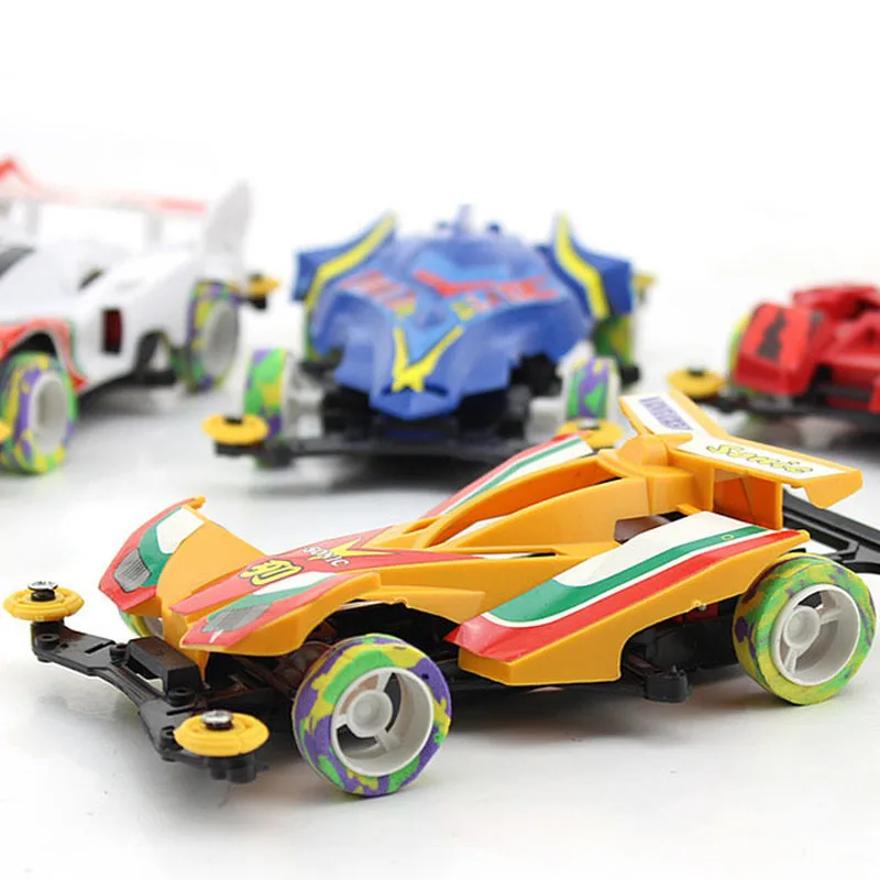 

1Pc Cars Toys Racing Model High Speed with Electric Four-wheel Children's Electric Racing Toy for Kids Gift Color Random