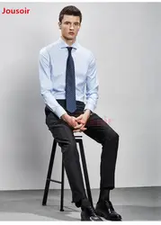 Для мужчин не гладить Slim Fit воротник платье ShirtCD5