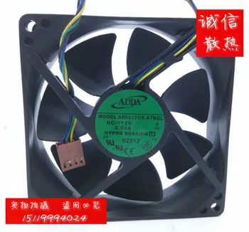 

New original Taiwan ADDA 9cm 12V0.50A AD0912UX-A7BGL 90 * 90 * 25mm 4-pin PWM Graphics card cooling companion PCI slot fan