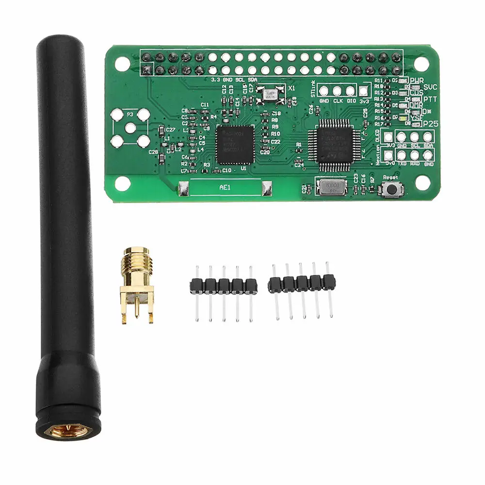

UHF&VHF MMDVM hotspot with oled and case Support P25 DMR YSF for raspberry pi
