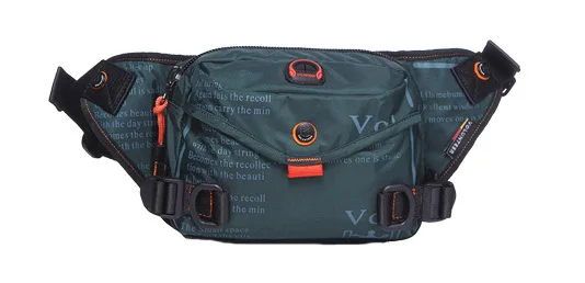 Высокое качество, водонепроницаемая оксфордская Мужская поясная сумка, поясная сумка, кошелек, сумка на плечо, Мужская Военная нагрудная сумка - Цвет: Dark Green