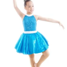 Балетная пачка голубого цвета, балетное платье для девочек, женские танцевальные костюмы для взрослых, танцевальная одежда для детей, Infantil Polyes