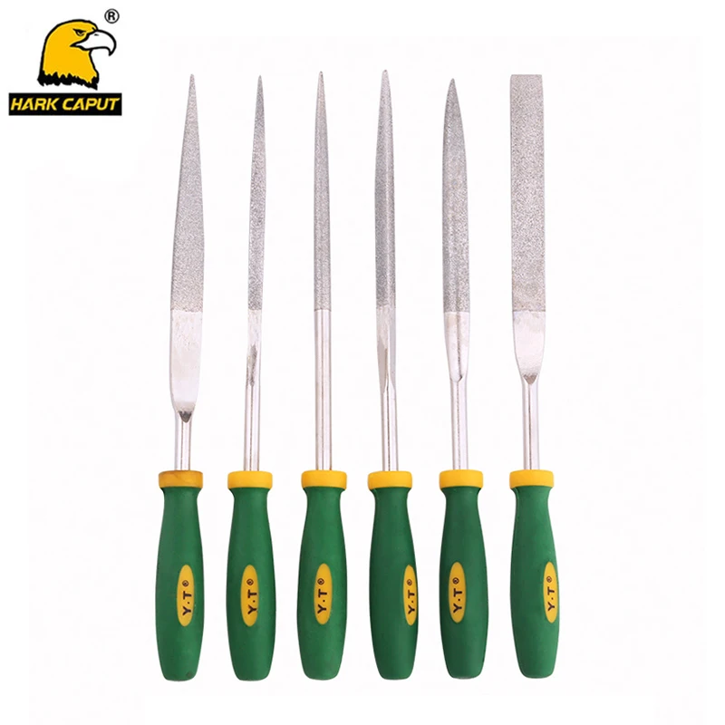 6pcs Diamond Needle Files Set 140/160/180mm Metal File For Ceramic Glass Jewelry Grinding Wood Carving Hand Tools
6pcs Diamond Needle Files Set 140/160/180mm Metal File For Ceramic Glass Jewelry Grinding Wood Carving Hand Tools
