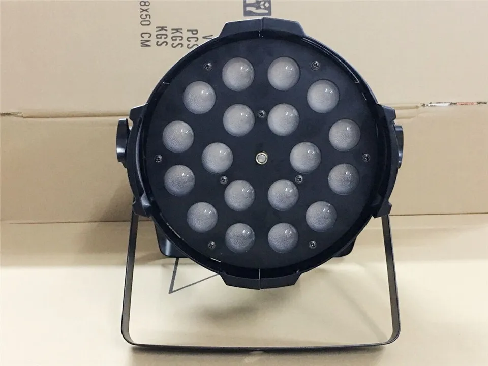 8 pz 18x18 W Zoom Luci LED Par con 1 flight чехол rgbwa uv 6 в led par luce dj контроллер dmx luci Led Luce|led zoom par|rgbwa
