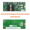 2S/3S/4S Li-ion batería de litio 18650 cargador PCB Placa de protección BMS Módulo de célula Lipo con Balance ► Foto 2/5
