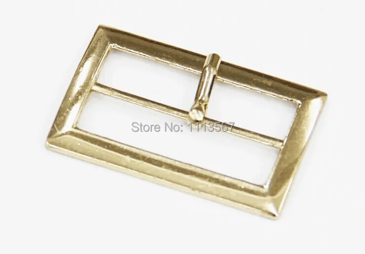 50pieces Gold Rectangle Metal Belt Buckle For Bags Clothes Belt Sewing