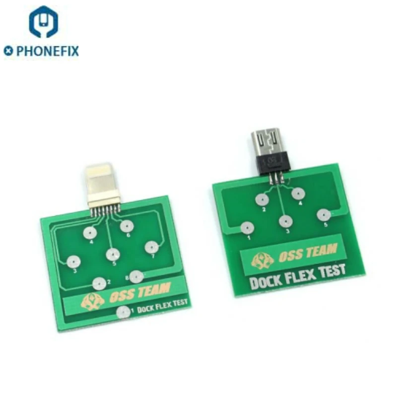 

PHONEFIX Micro USB Dock Flex Test Board Battery Power Charging Dock Flex Easy Testing for iPhone and Android Phones