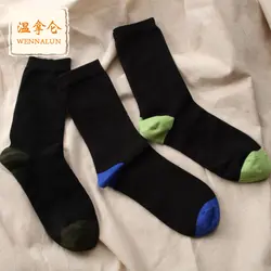 Новинка 2019 года, мужские классические хлопковые носки для отдыха, мужские брендовые деловые носки, американский размер (8-12), высокая