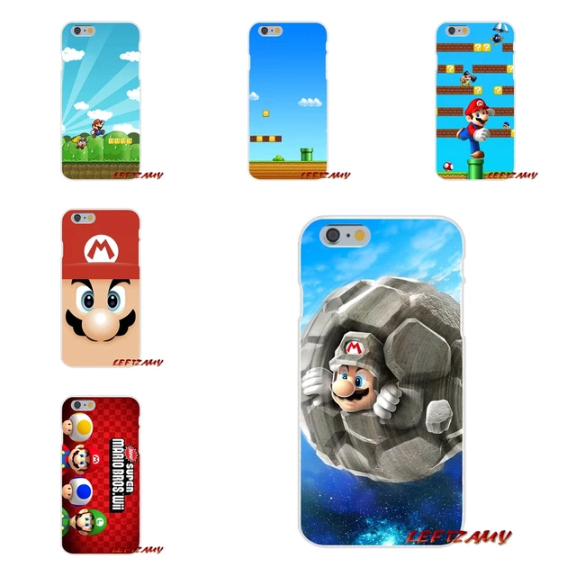 Cool Cute Super Mario Bros Accessories Phone Cases Covers For Samsung ...