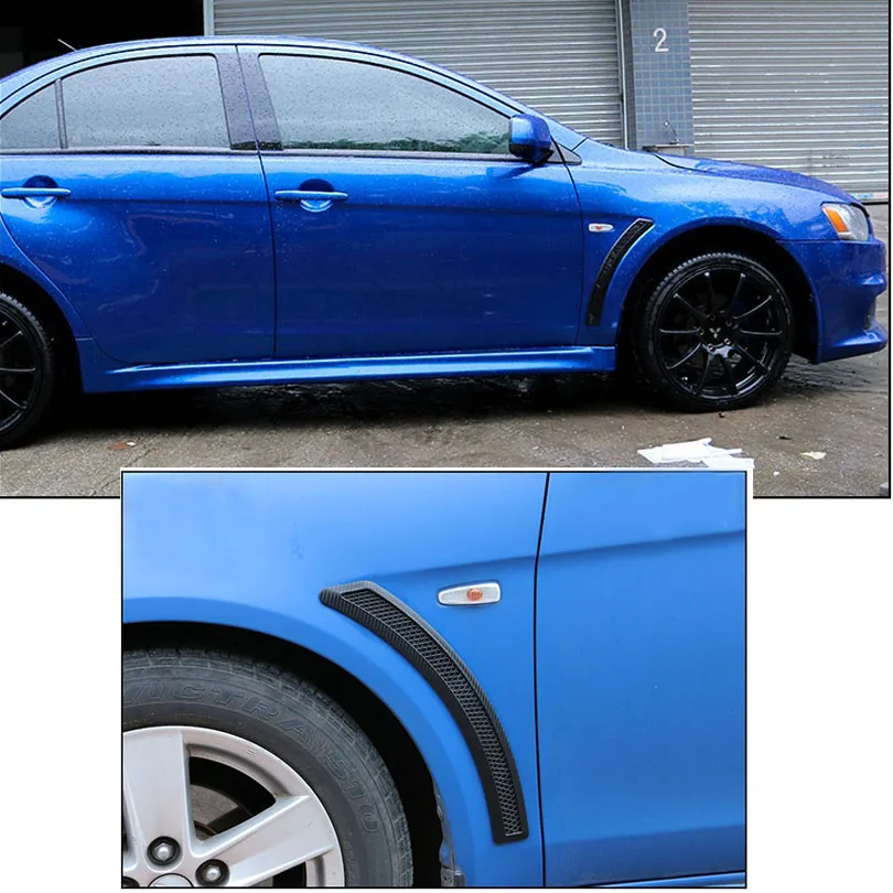 lancer carbon fiber fender