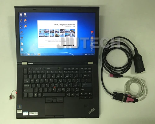 Ноутбук T420+ диагностический комплект для экскаватора-погрузчика с диагностическим программным обеспечением SCULI