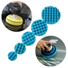 Ручной инструмент комплект 4 шт 3/4/5/6/7 inch Полировка буфера Воском Губка пены колодки Kit Набор для автомобиля Maintainace высокое качество
