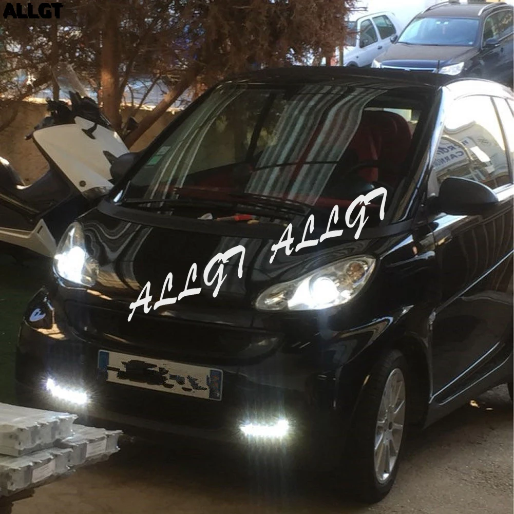 Светодиодный DRL дневного света противотуманных фар для Mercedes Benz Smart fortwo 2008 2009 2010 2011