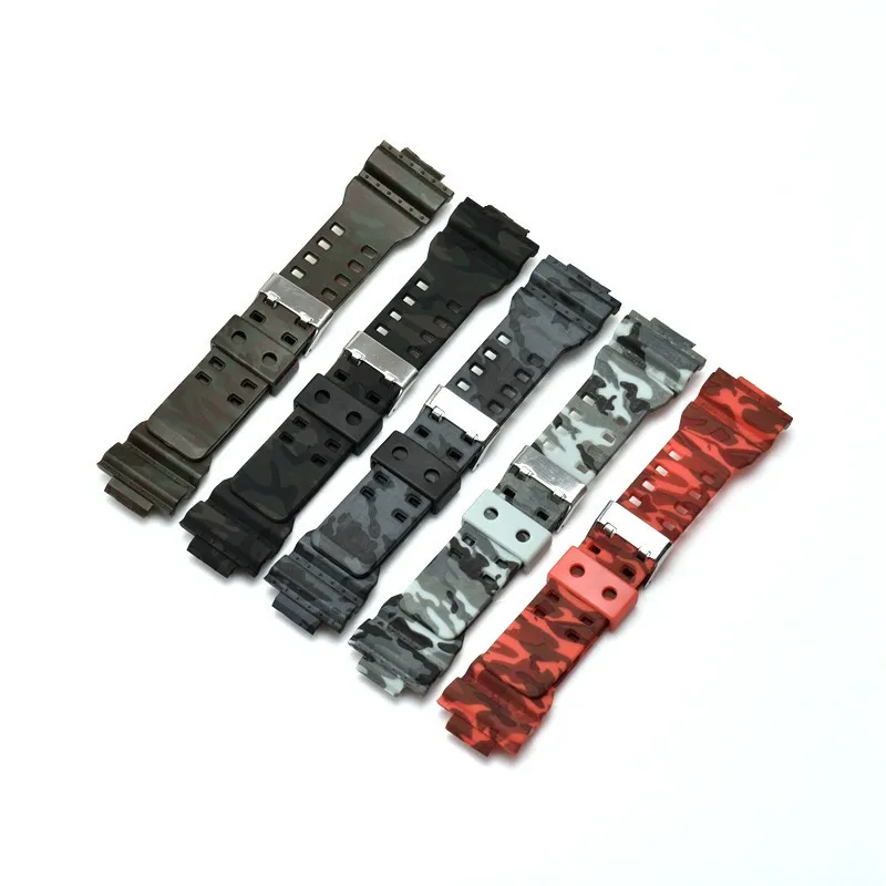 

Silicone Sport Watch Wrist Band Strap for G-Shock GA-110-100-100-120-GD120 Wristwatch Belt Replacement Strap Smart Watch Rubber