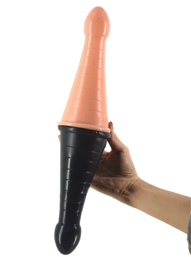 Big Dildo Christmas hat shape butt plug penis enlargement anal plug beads sex toys for couples gay prostate massage masturbate 10