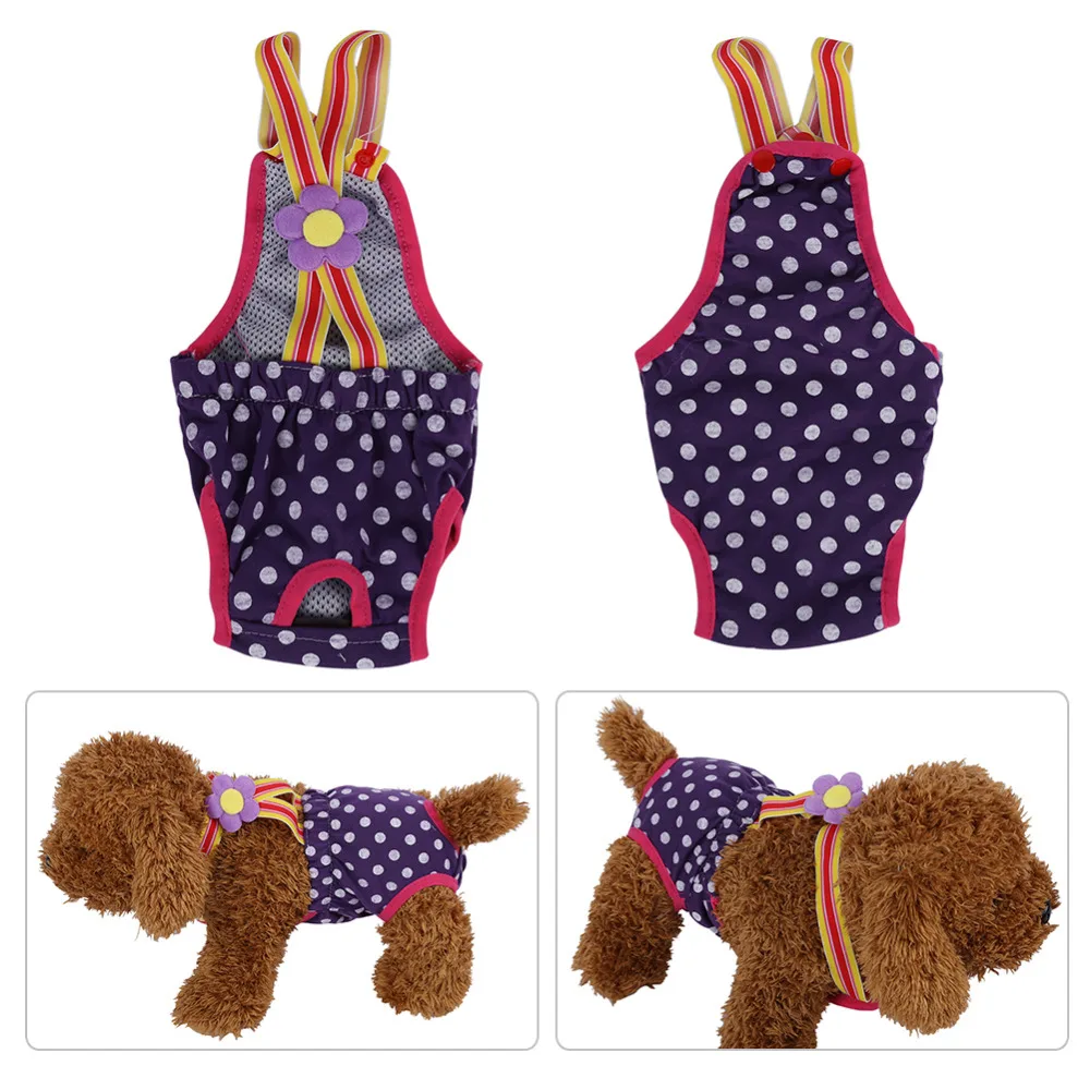 Моющиеся трусы в горошек для женщин и собак нижнее белье менструации домашних