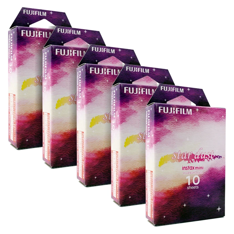 Fujifilm Instax Mini Star Dust Instant 50 пленка для Fuji Mini 7 s 8 8+ 9 25 50 s 70 90 300 SP-1 2 принтера