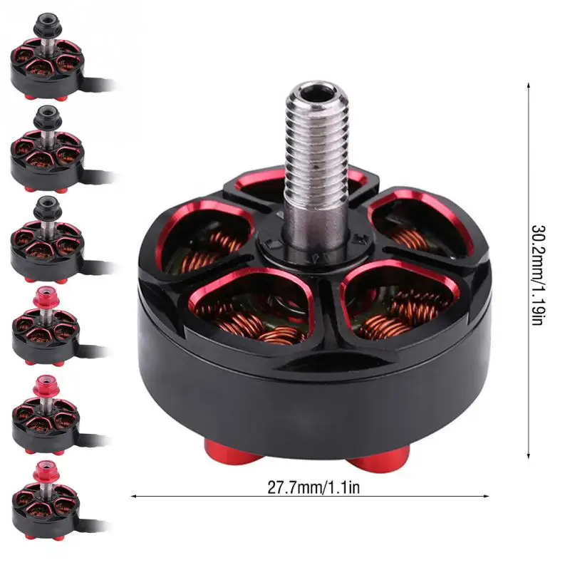 EMAX Metal RSII 2306 3 6S CW CCW 1600KV 1700KV 1900KV FPV Racing Quadcopter Motor запасная часть для радиоуправляемых
