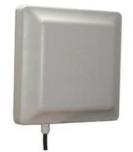 МАКС 7 м дальность считывания дальней пассивной rfid uhf считыватель Встроенный круглого поляризации антенны с RS232/485/WG26