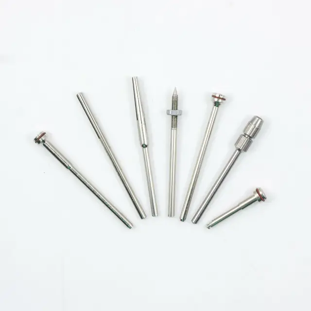 1set/ 7pcs dental mandrels New Dental Lab Polishing 2.35mm shank diameter Mandrel Burs Rotary