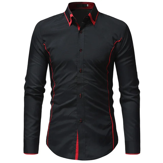 Buy Mens Button Down Dress Shirts Casual Slim Fit Hit