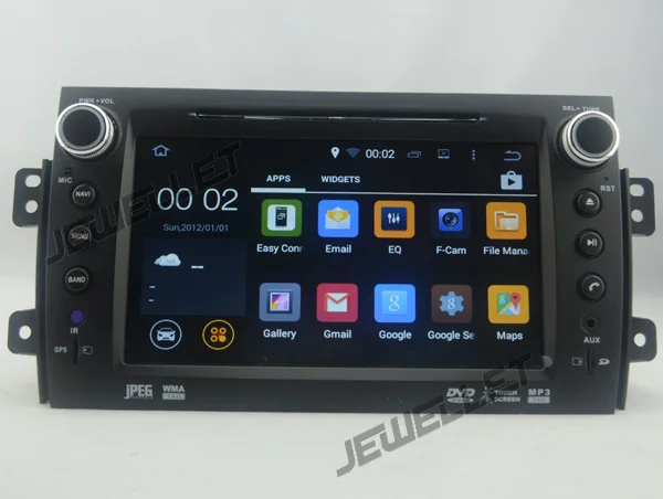 Top Octa core IPS screen  Android 9.0 Car DVD GPS radio Navigation for 2007-2013 suzuki SX4 Fiat Sedici with 4G/Wifi,DVR,OBD,1080P 4