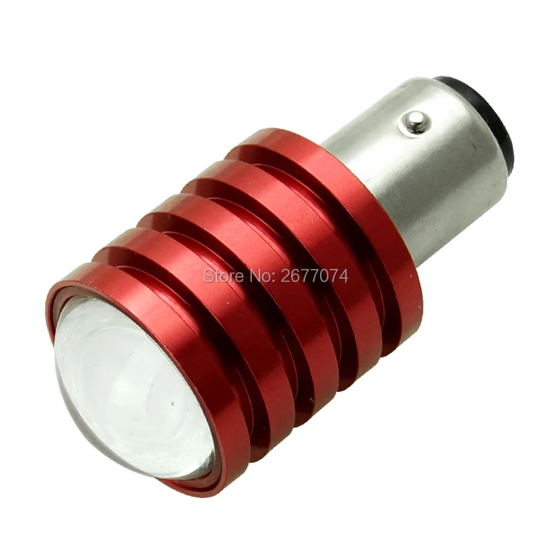 

7W DC12V white 1156 BAU15S PY21W 1157 3535 lens Car led light led lamp light Reverse Lamp turn signal stop 10 PCS JTCL026-ly