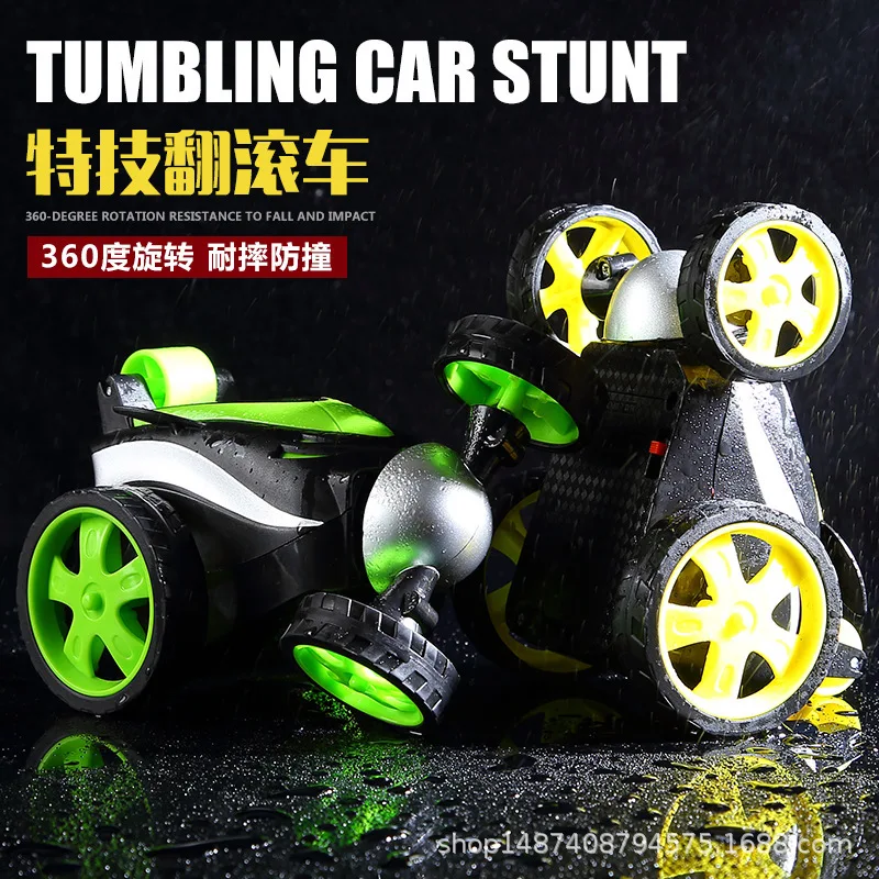 Беспроводной пульт дистанционного управления tumbling stunt car самосвал мальчик