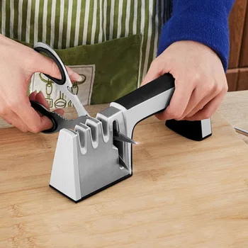 

Houmaid kitchen gadgets stainless steel sharpener fixed Angle rapid sharpening knife tool