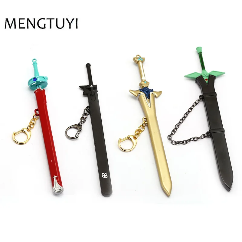 J Store аниме меч искусство онлайн брелок для ключей элизатор Темный репульсор Asuna