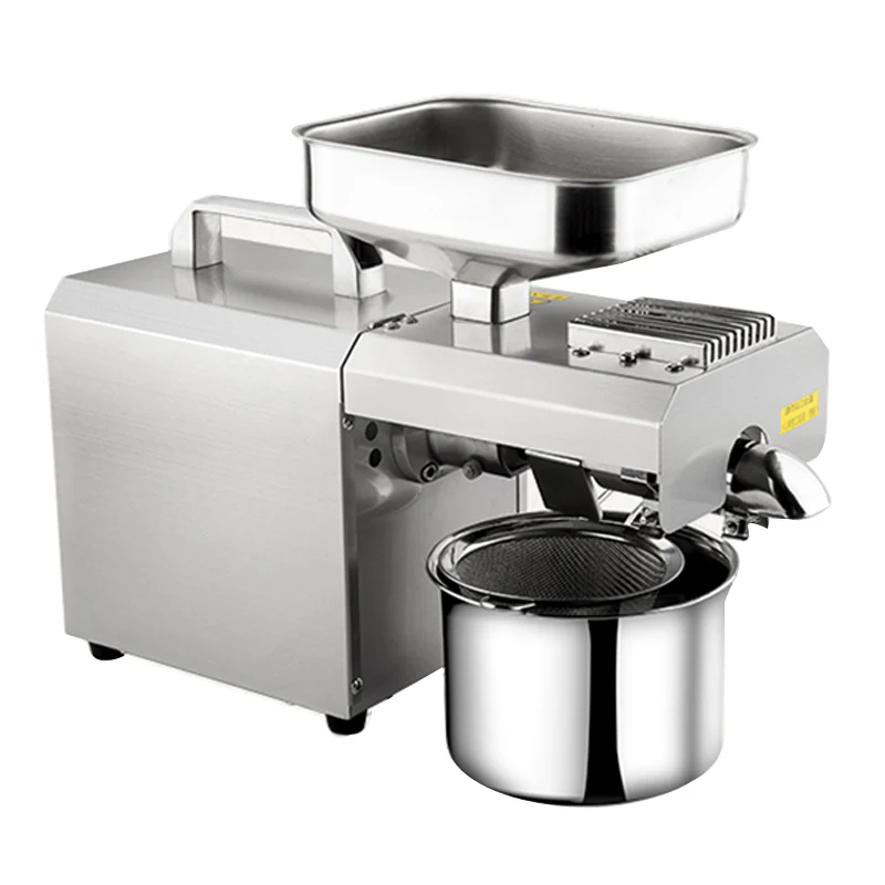 

Oil Pressers Stainless steel automatic oil press make LYF-602 Household walnut peanut oil presser 110V/220v