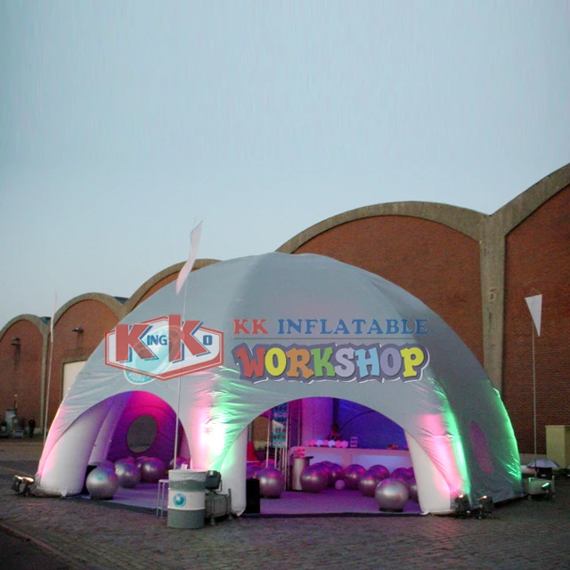 

Inflatable air dome for advertisement and trade show